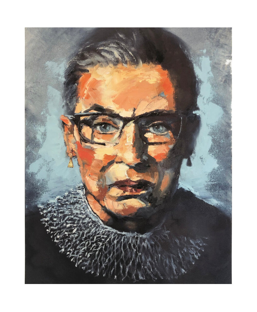 "The Tzaddeket" (RBG) Fine Art Giclée Print by Paul Brourman